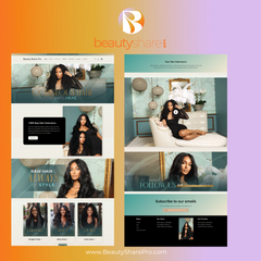 Teal Shopify Premade Website
