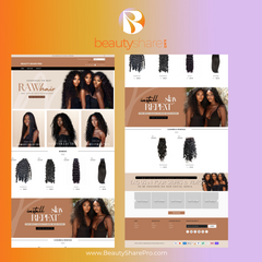 Tan Shopify Premade Website